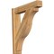 Ekena Millwork Funston Block Rough Sawn Outlooker, Western Red Cedar, 6"W x 28"D x 32"H OUT06X28X32FST05RWR - alternate 1